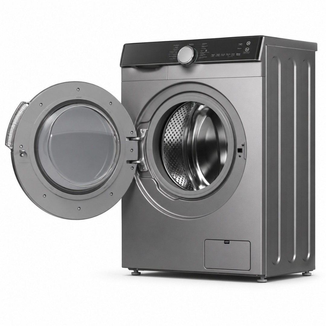 Стиральная машина MIDEA MFK03W70B/S-C (7кг/сер) - изображение 2