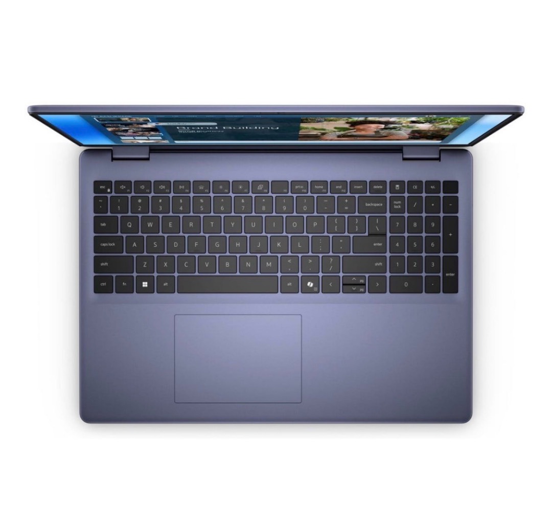 DELL 16 DC16251, Intel Core 5 120U, 8GB DDR5, 512 SSD, 16’’FHD+ TouchScreen, Intel Graphics, Backlit Keyboard, Fingerprint, WIN11, Platinum Silver, RUS\ENG - изображение 2