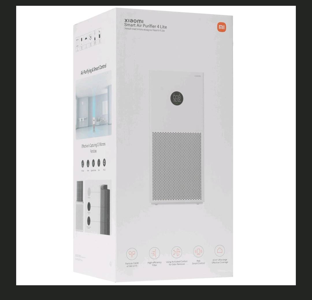 Очиститель воздуха Xiaomi Mi Smart Air Purifier 4 Lite белый