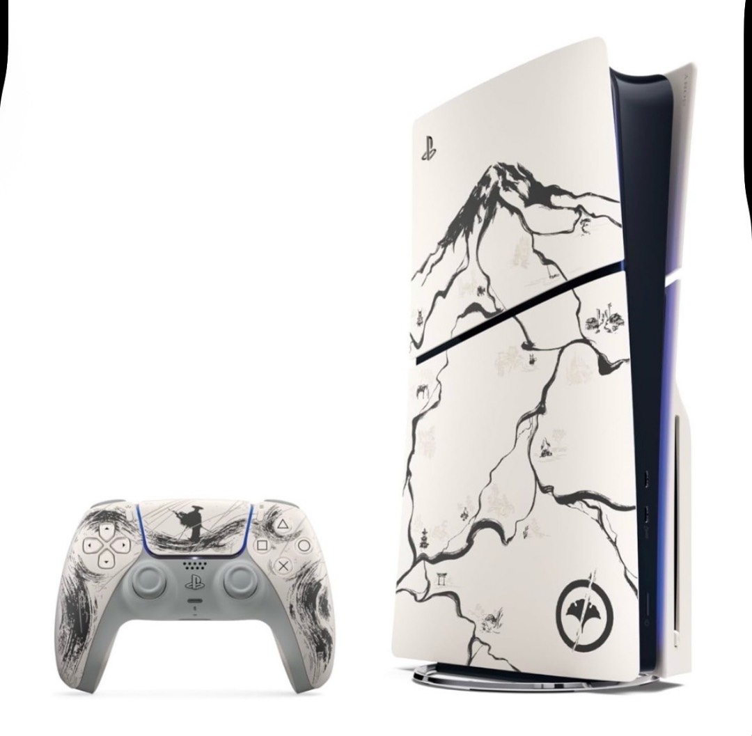 PlayStation 5 Slim Ghost of Yotei Black Limited Edition Bundle - изображение 2