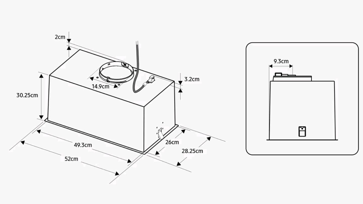 Вытяжка Samsung NK52FG454CS/UR - изображение 7