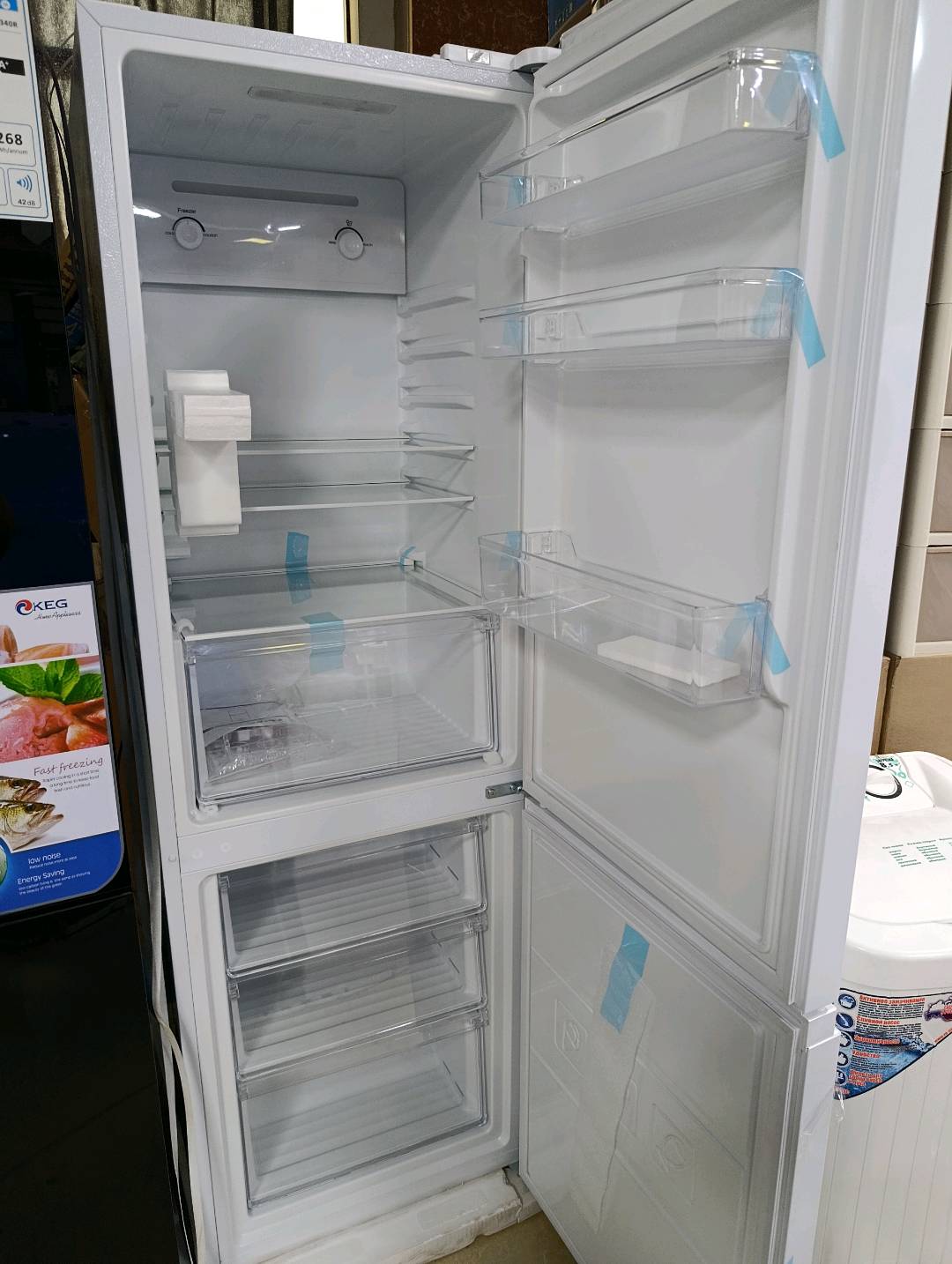 Холодильник KEG Нофрост сухой морозка - изображение 2