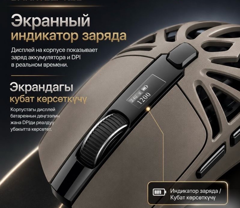 Игровая Беспроводная Мышь Smailwolf RS8 - изображение 2