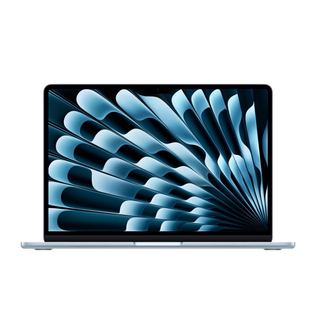 Apple MacBook Air 13, Apple M4 4.41 GHz (10C,8G), MC6T4, 16GB LPDDR5X 7500 MHz, 256GB, Sky Blue, 13.6"/2560x1664 ENG - изображение 2