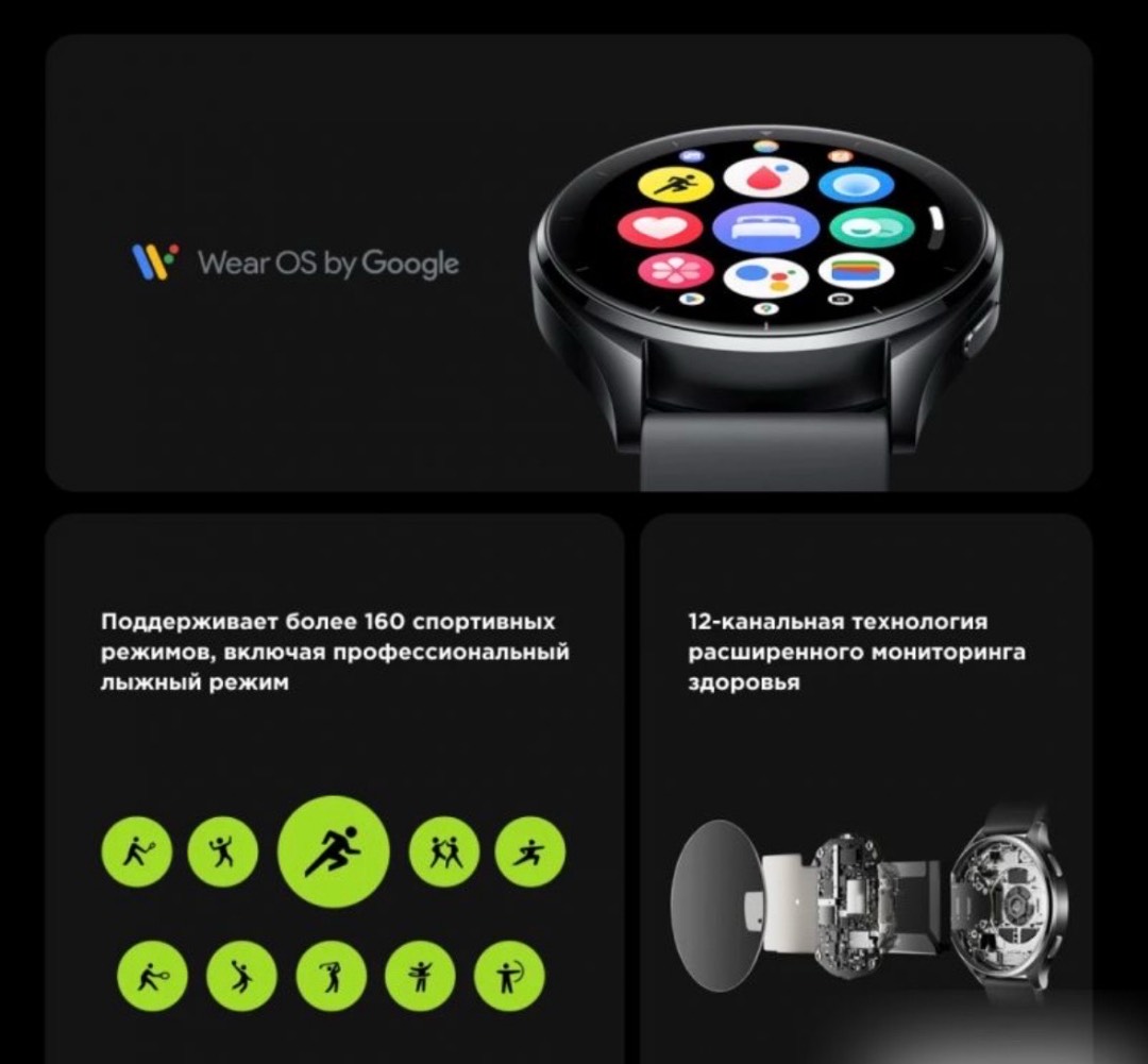 Смарт-часы Xiaomi Watch 2 - изображение 3