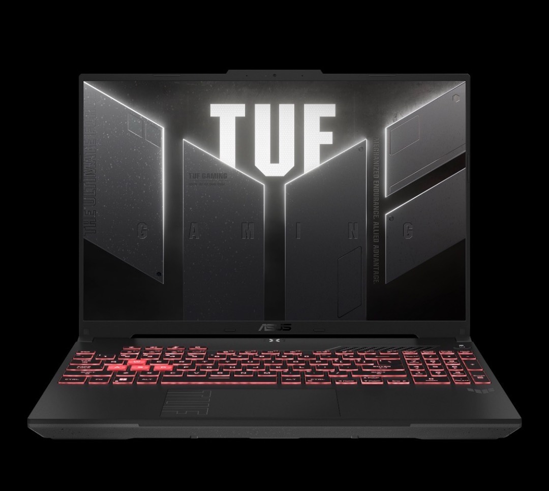 ASUS TUF A16 FA607NUG GAMING, AMD Ryzen 7 7445HS, 16GB DDR5 RAM, 512GB SSD, 16" FHD 144Hz, NVIDIA RTX 4050/6GB DDR6 Graphics, MECHA GREY, RGB BACKLIT KEYBOARD, WIN11, RUS\ENG - изображение 2