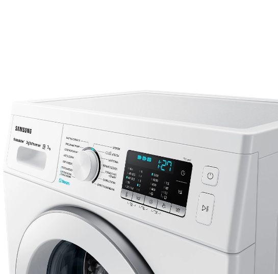 Стиральная машина SAMSUNG WW70AK5S21EELT 7кг белая - изображение 2