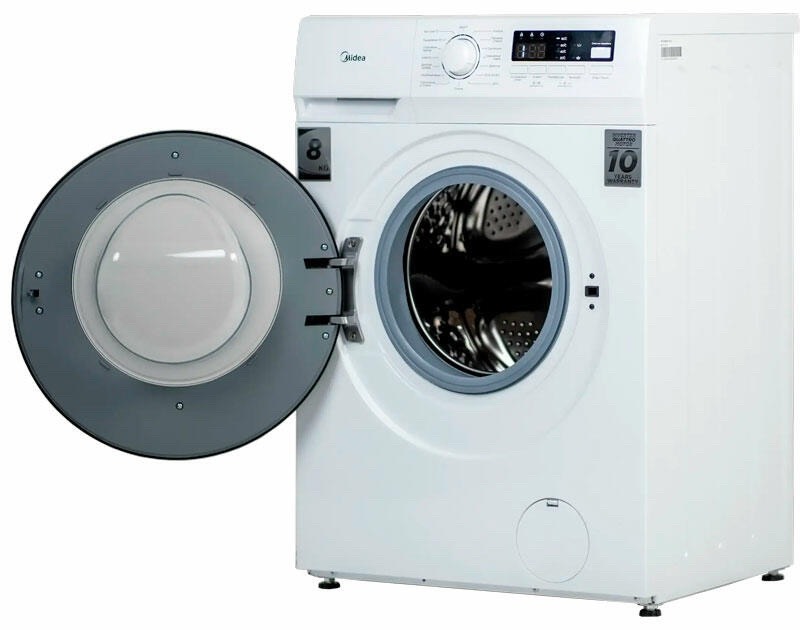 Стиральная машина MIDEA MFN03W80B/W-KZ (8кг/бел) - изображение 2