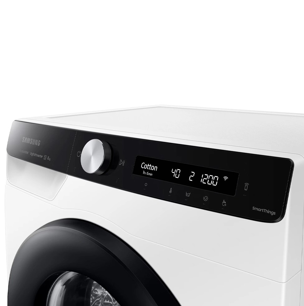 Стиральная машина SAMSUNG WW80AK6S28AELT 8кг, Белая - изображение 5