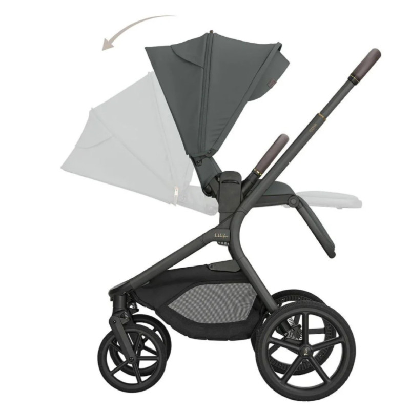 Коляска 2 в 1 KikkaBoo Goya Platinum Olive - изображение 6