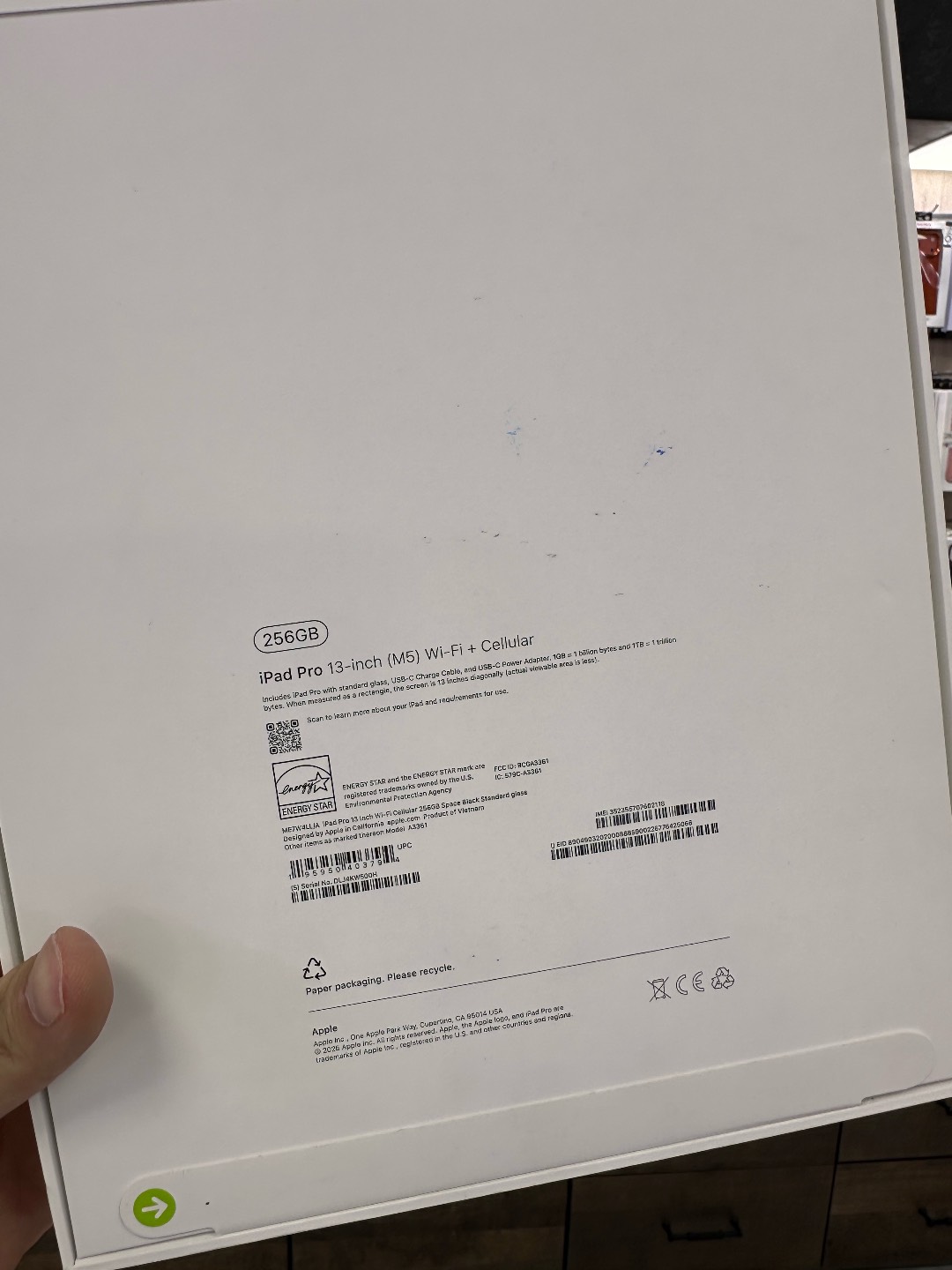 IPad Pro 13 M5 256GB WiFi + Sim - изображение 3