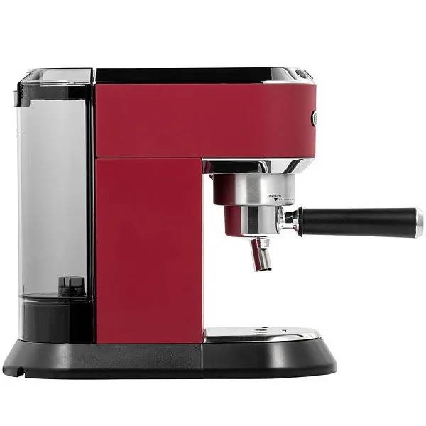 Кофеварка рожковая DeLonghi Dedica, EC685.R, красный - изображение 7