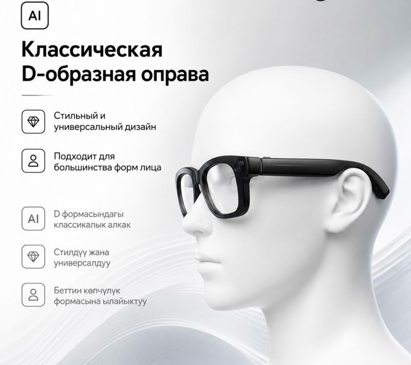Умные Очки с ИИ Smart Glasses T100 - изображение 5
