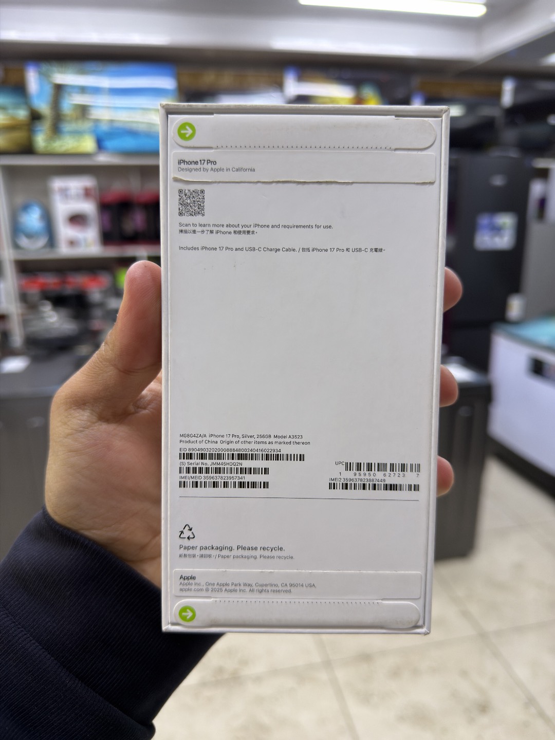 Apple 17 Pro Z/A 256 White - изображение 2