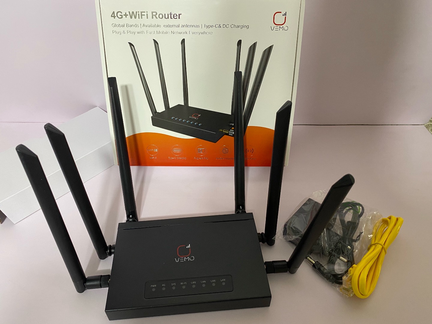 Wi‑Fi роутер B628 – 4G LTE интернет через SIM‑карту - изображение 5