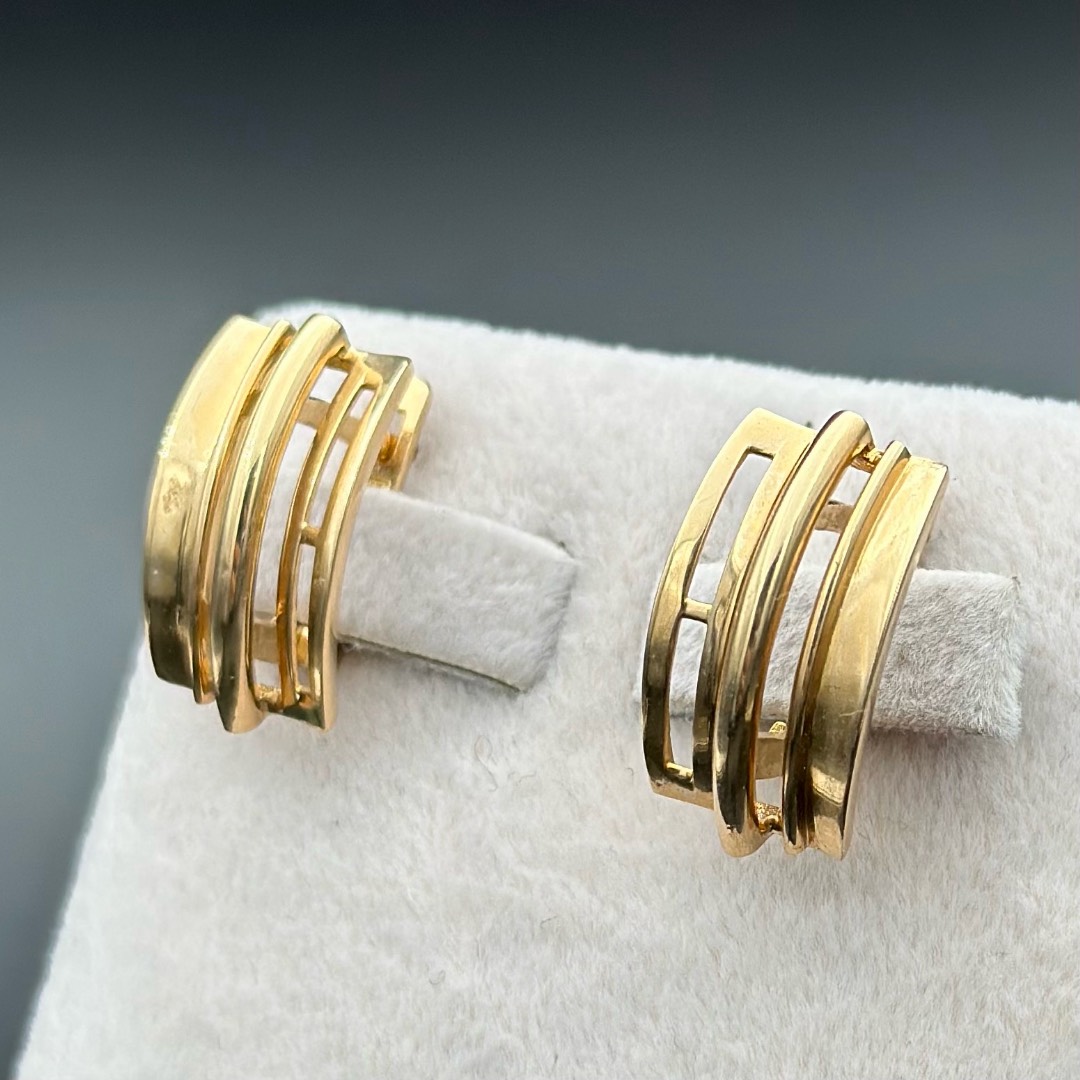 Серьги 585, 5,15 грамм