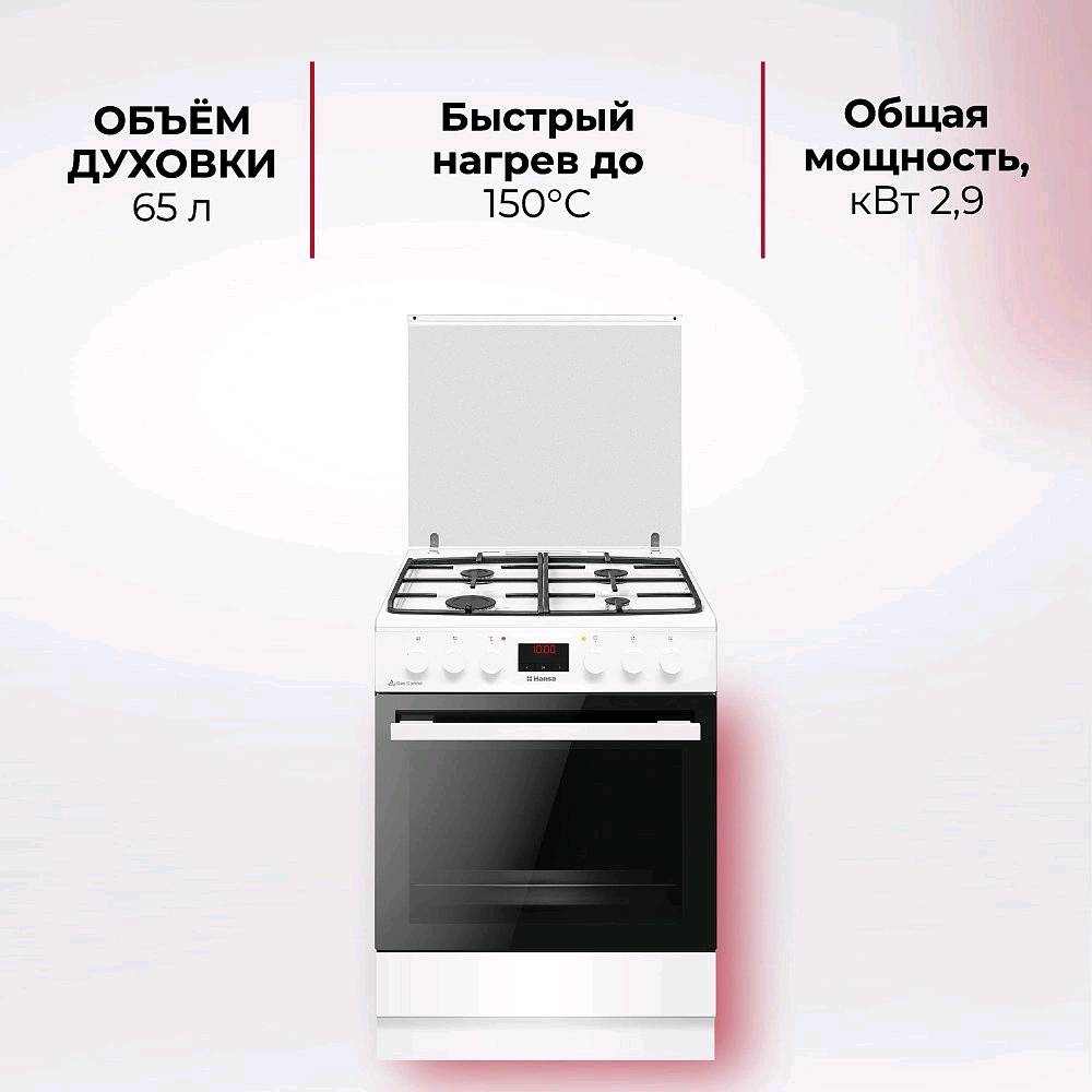 Газовая плита Hansa FCMW682233 - изображение 4