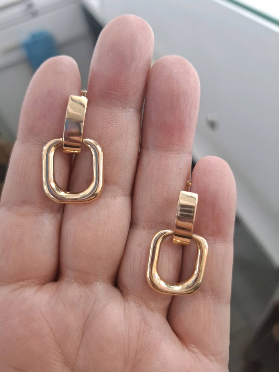 золотые серьги - изображение 2