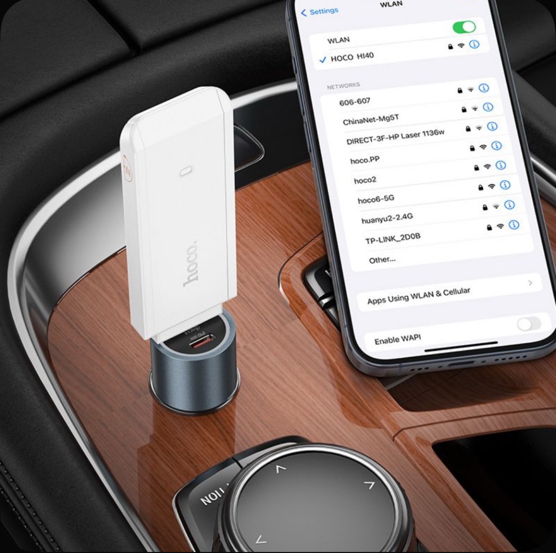 HOCO H40 Портативный 4G Wi-Fi роутер - изображение 3
