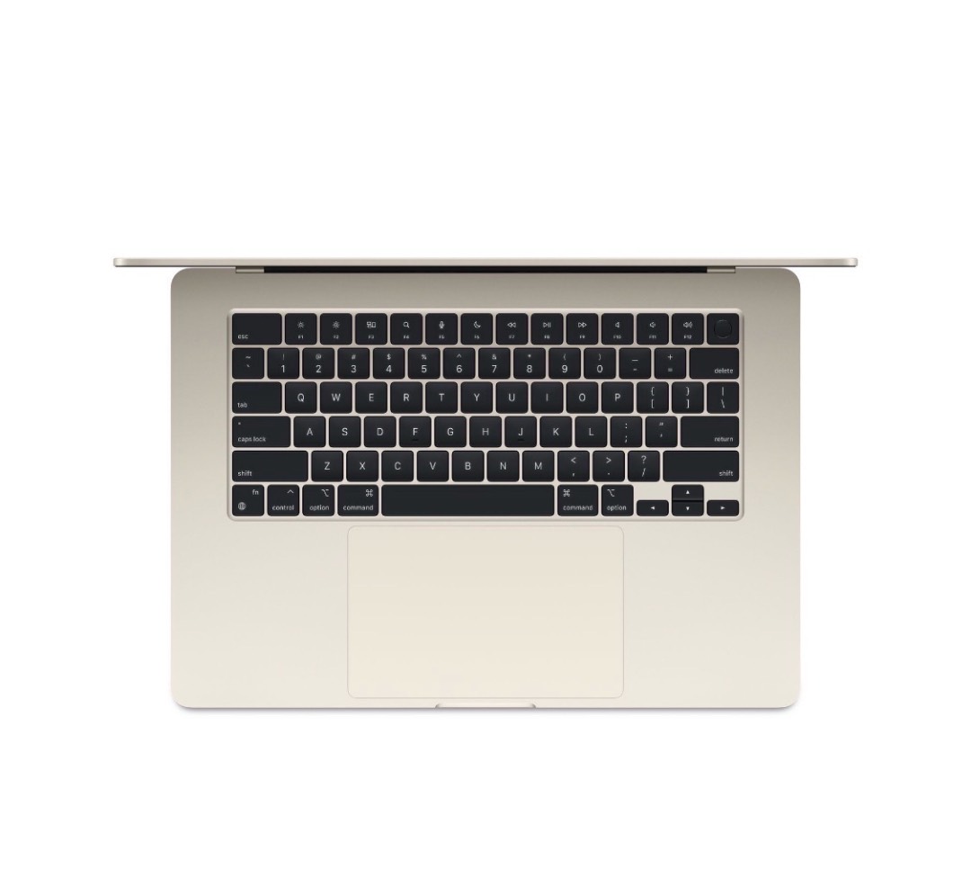 Apple Macbook Air 15 M4 MW1J3 15” 2560x1664 10-CPU 10- GPU 16GB 256GB Strlight ENG - изображение 2