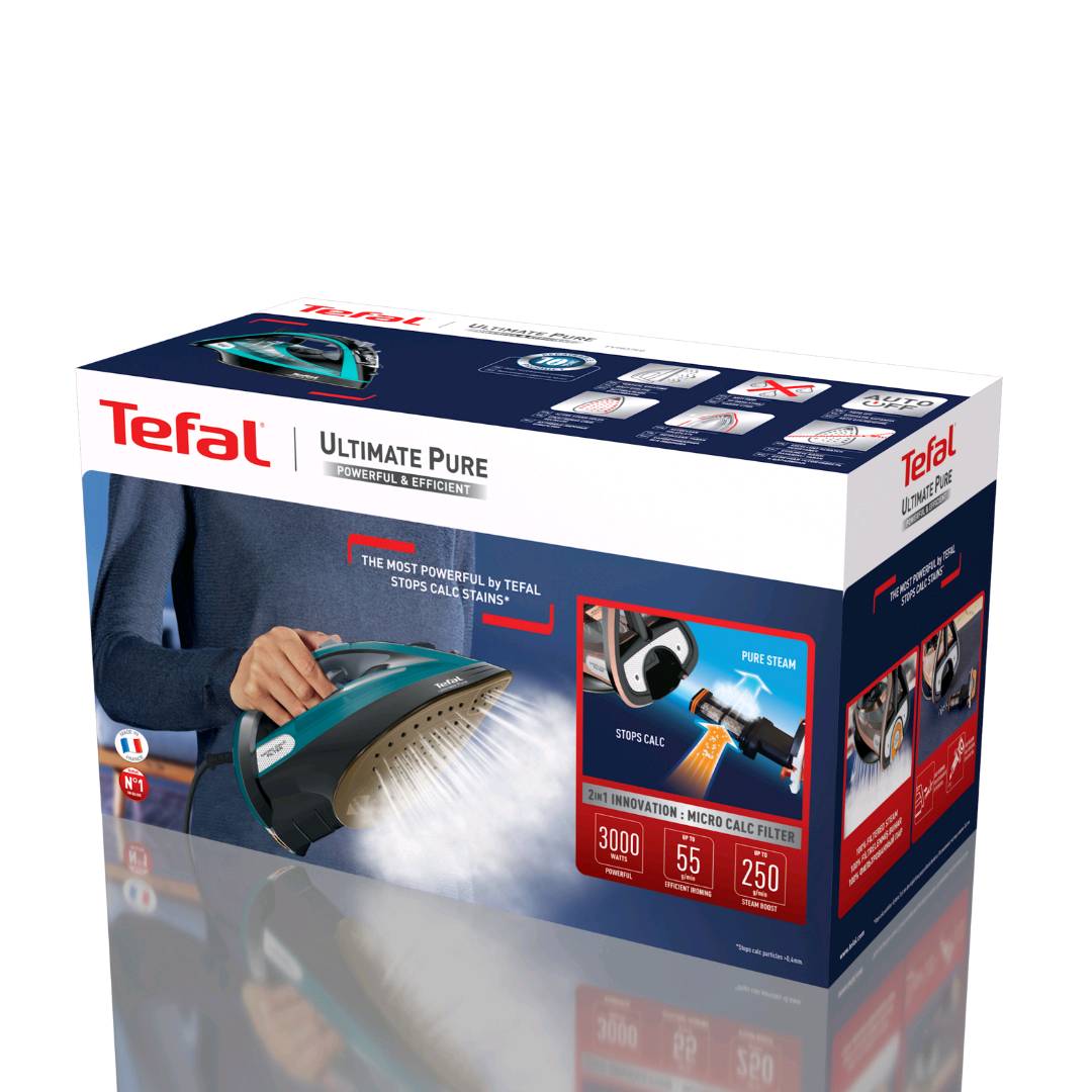Паровой утюг Tefal Ultimate Pure FV9837E0 - изображение 15