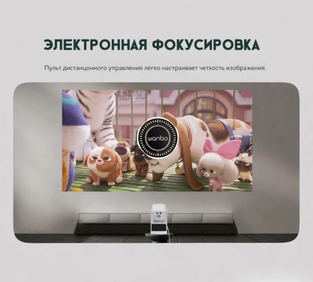 Проектор Xiaomi Wanbo Cube 1 Global - изображение 3