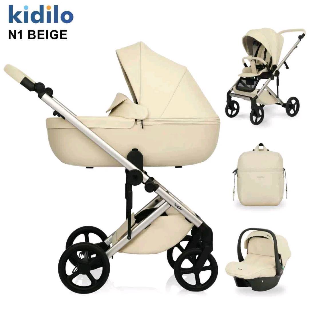 Модульная коляска Kidilo N1+C 3 в 1