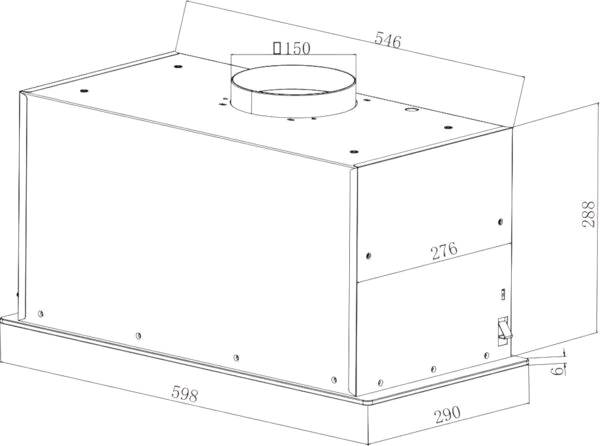 Вытяжка Hansa OMP6555BGH - изображение 6