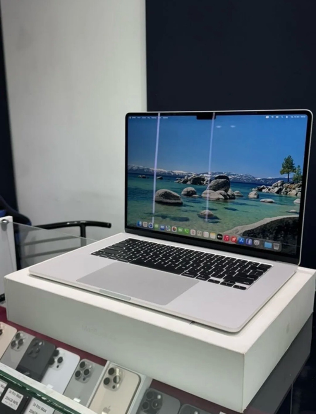 MacBook Air 15.3 M2 2023 8/256GB Silver
АКБ 91%, - изображение 4
