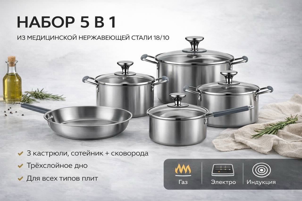 Набор кастрюля - изображение 2