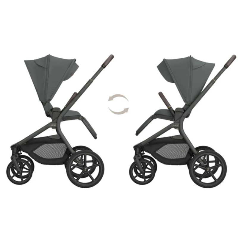 Коляска 2 в 1 KikkaBoo Goya Platinum Olive - изображение 5