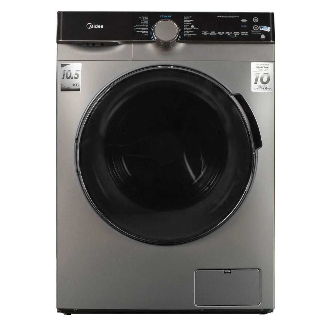 🧺 Стиральная машина Midea MFK03W105B/S-C KNIGHT Series — 10.5 кг - изображение 6