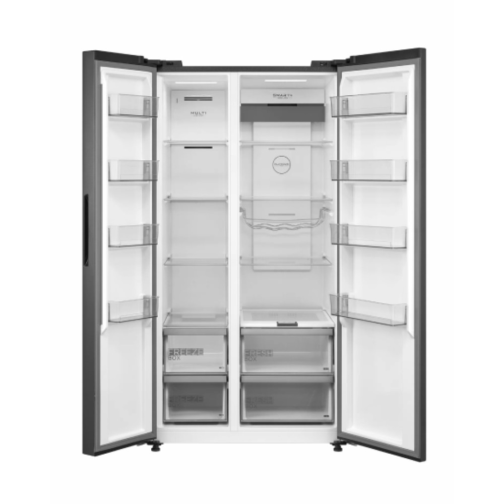 Холодильник MIDEA MDRS791MEI46 (Серый - изображение 2