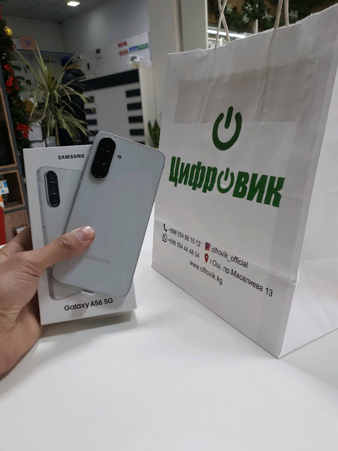 ФИРМЕННЫЙ МАГАЗИН ЦИФРОВИК Samsung Galaxy A56 12/256Gb - изображение 3