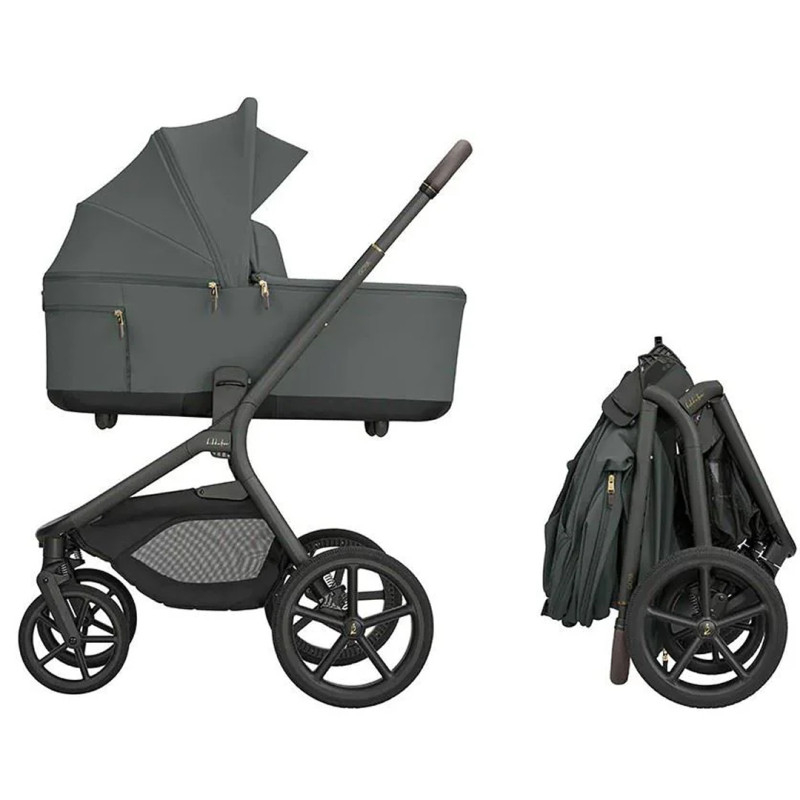 Коляска 2 в 1 KikkaBoo Goya Platinum Olive - изображение 8