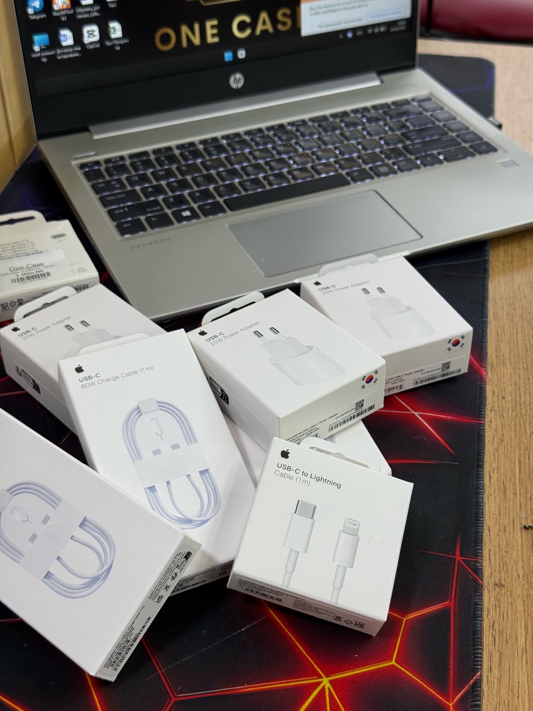 Apple оригинал Зарядное устройство (Комплект - изображение 4