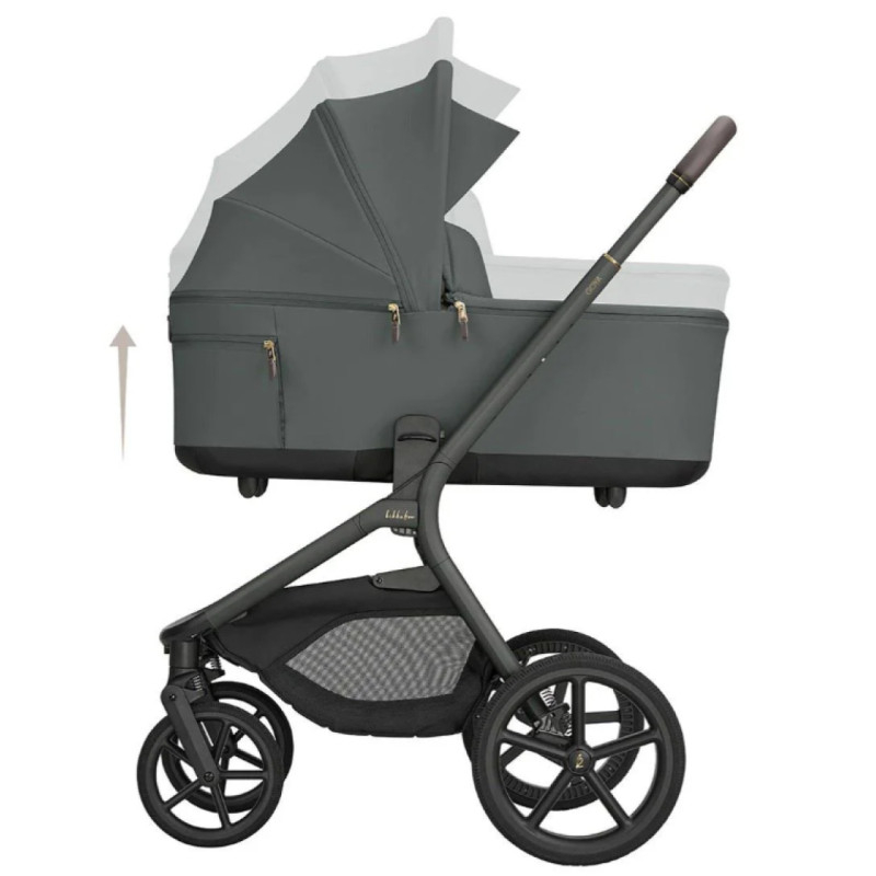Коляска 2 в 1 KikkaBoo Goya Platinum Olive - изображение 4