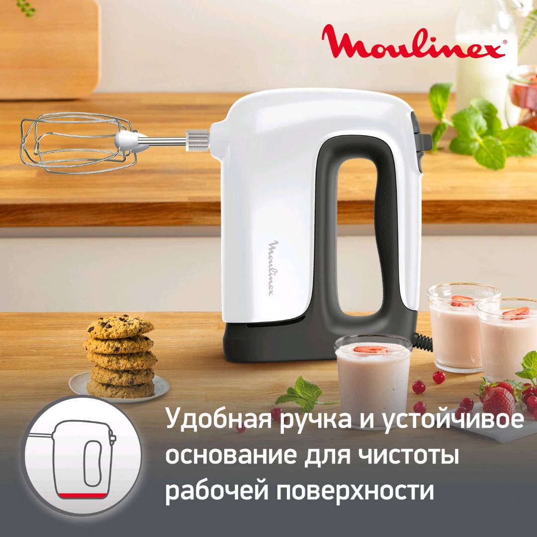 Стационарный миксер Moulinex PrepMix+ HM464110 - изображение 4