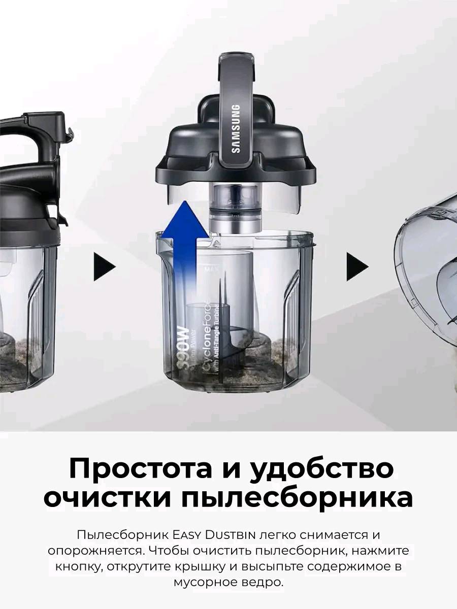 Пылесос Samsung VC15K4136HB/EV - изображение 3
