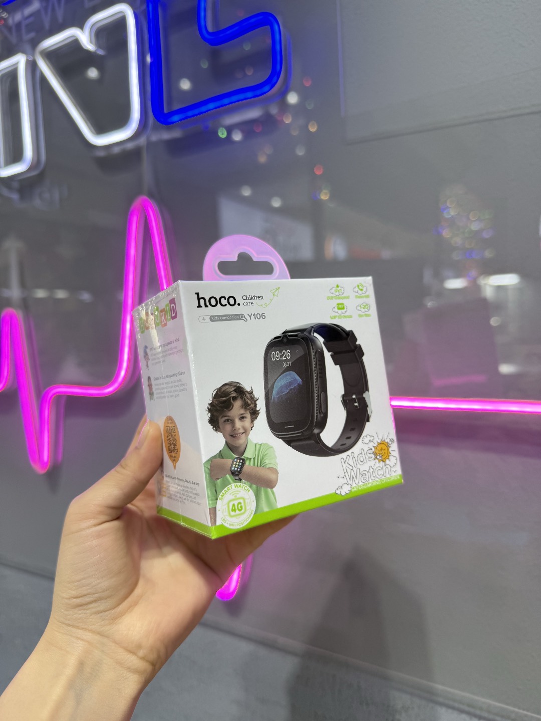 Детские смарт-часы HOCO Y106 4G | GPS | Контроль ребёнка - изображение 2