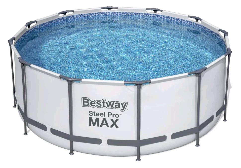 Каркасный бассейн Bestway 56420 (366х122 см) с картриджным фильтром, тентом и лестницей - изображение 3
