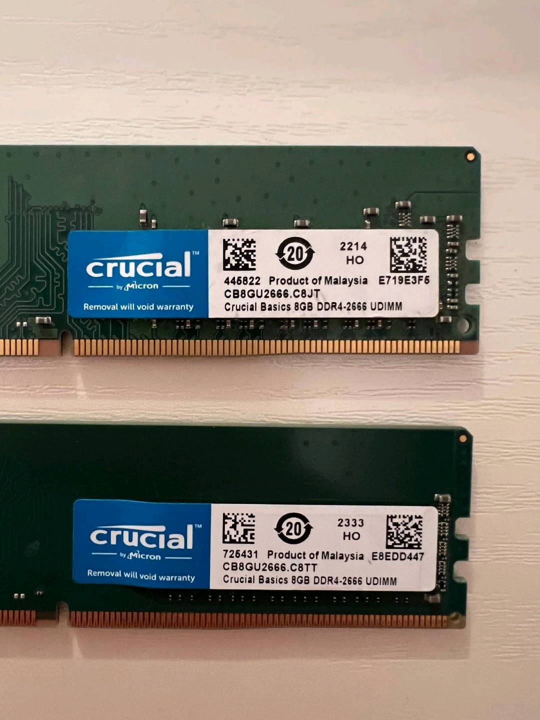 Оперативная память  16GB DDR4  9000 сом ( плашка по 8GB) г. Ош - изображение 2