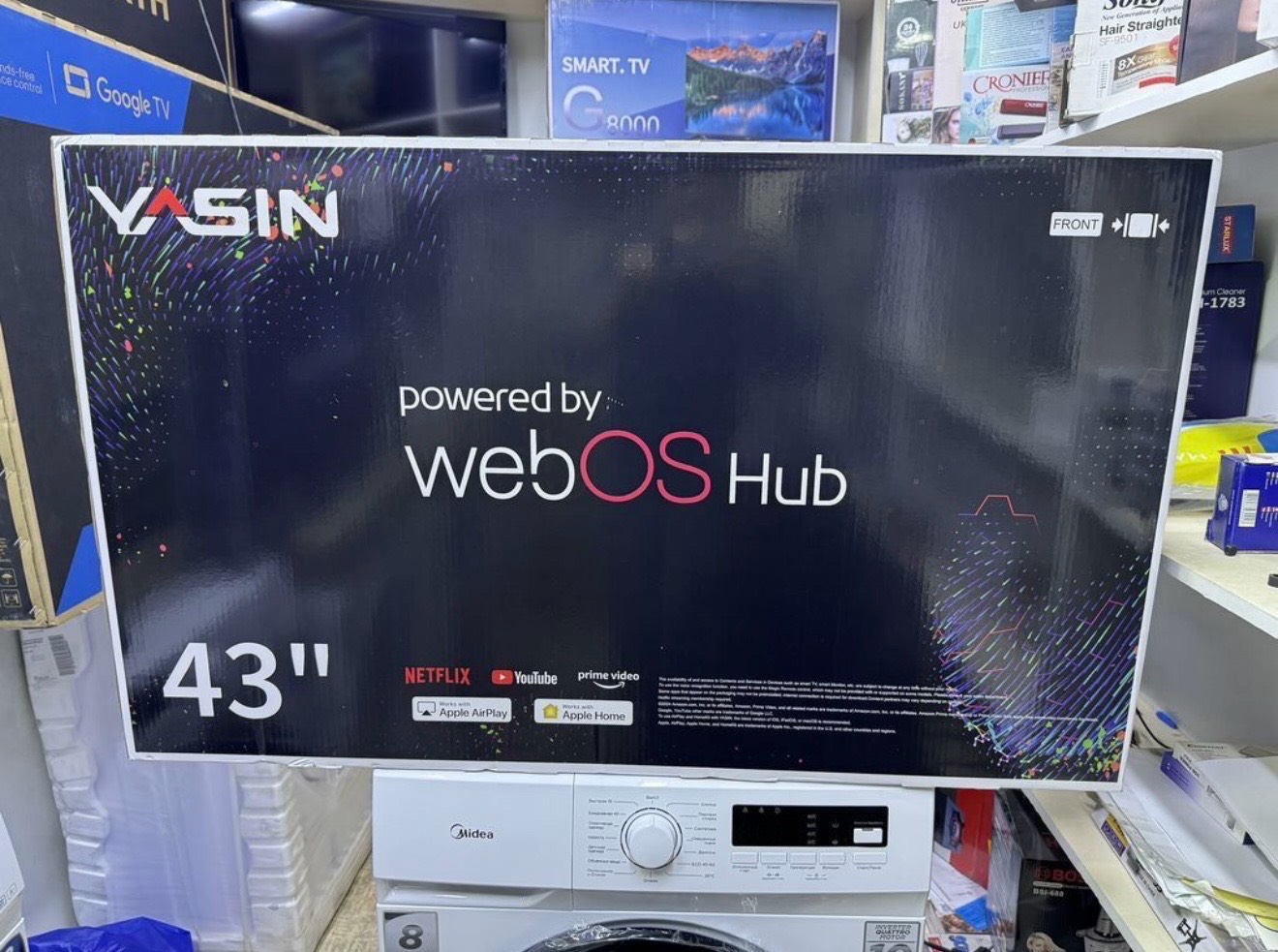 🔥🔥🔥СРОЧНАЯ АКЦИЯ 🔥🚨🚨
телевизор
YASIN 43UD81 webos magic пульт smart - изображение 4