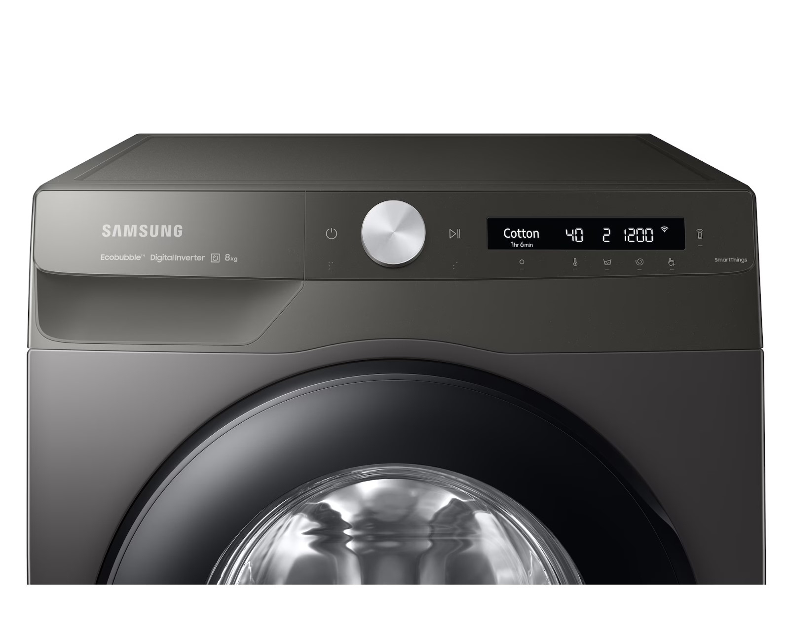Стиральная машина Samsung WW80AK6S24ANLT, 8 кг, графит - изображение 9