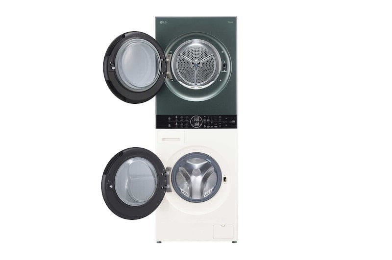 🧺 LG WashTower W4W8LVPK2HM (13/10 кг) — премиальная стирально-сушильная колонна - изображение 3