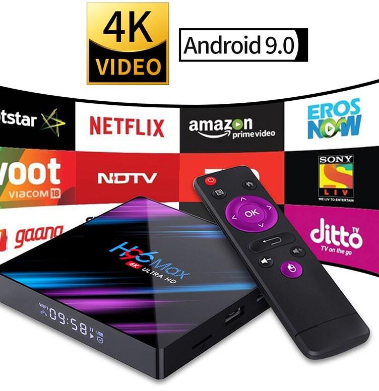 Wireless Android 9 0 TV Box with Bluetooth 4 0 Media Player TV for Smart TV