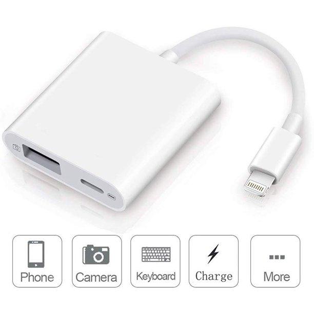 Lightning to USB 3 Camera Digital iPhone AV Adapter