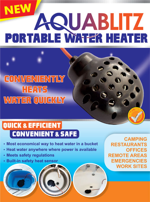 Aquablitz Portable Water Heater