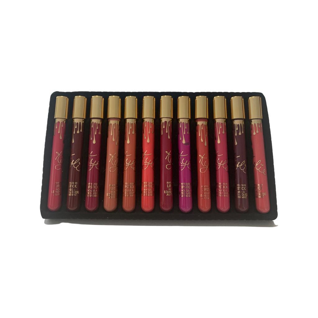 KJ Makeup Glamorous Silk Lipstick Set of 12