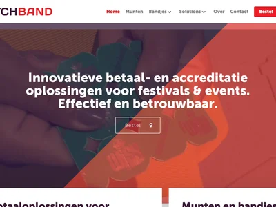 De website van Dutchband